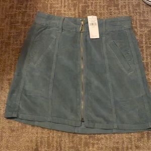 American Eagle corduroy zip skirt